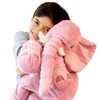 Toy Time Elephant Stuffed Animal Toy- Plush, Soft Animal Friend for Toddlers, Boys, Girls and Adults (Pink) 908352BHH